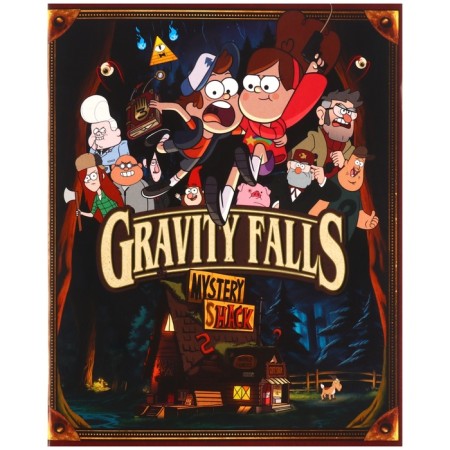 Notebook 48 sheets in a cage, cardboard cover, gravity farz-2