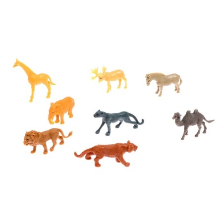 Game set with a projector and figures "Funny animals"-1