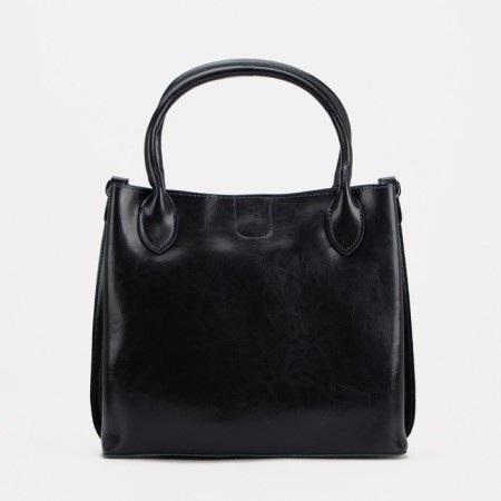 Bag-tout on lightning, the color is dark blue