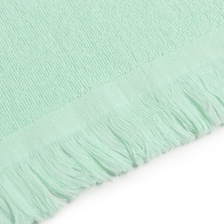 Terry Love Life Fringe, 50x90 cm, mint color, 100% cotton, 380 g/m2-2