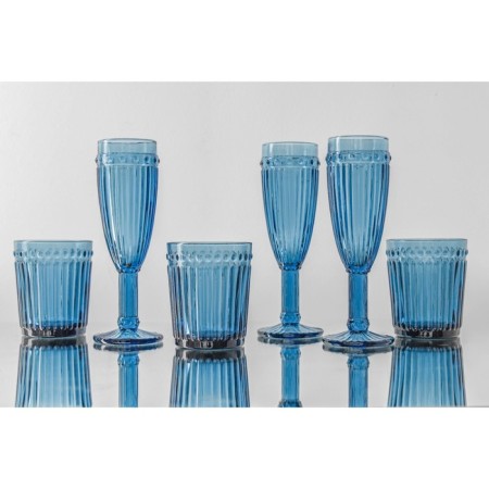 Glass glass "Bosphorus", 250 ml, blue color-3
