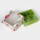 New Year. Box for 4 sweets "New Year's gifts", 12.6 x 12.6 x 3.5, confectionery packaging