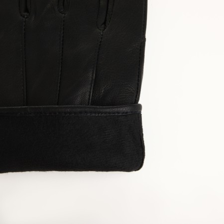 Female gloves, size XL, with insulation, black color-3