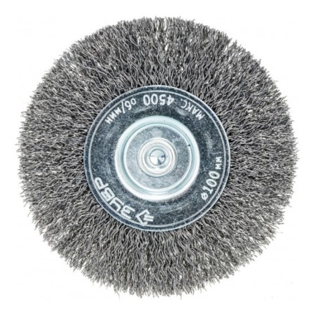 Brush Brush bison 35198-100_z02, disk, twisted, steel, 0.3 mm, 100 mm-2