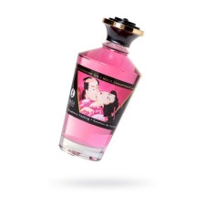 Shunga Raspberry Feeling massage, warming up, with raspberry aroma, 100 ml