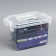 Garland "Clip-Light" 3 threads of 20 m, IP44, UMS, dark thread, 399 LED, glow warm white, flicker, 24 V in