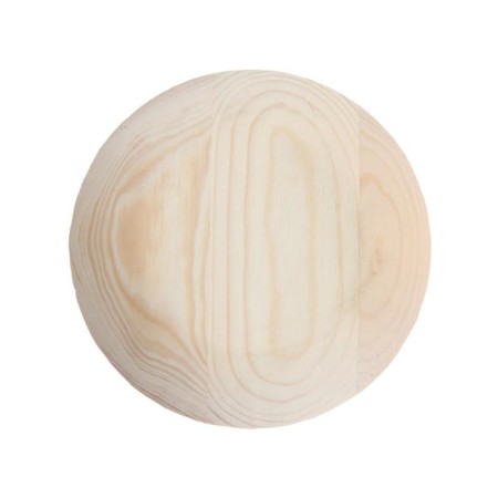 Anemostat Era 12.5dw Pine MS, D = 125 mm, for a bath and sauna, with spacer legs, pine color