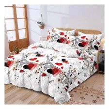 Bed linen duet, size 220x240 cm, 150x215 cm - 2 pcs, 70x70 cm - 2 pcs