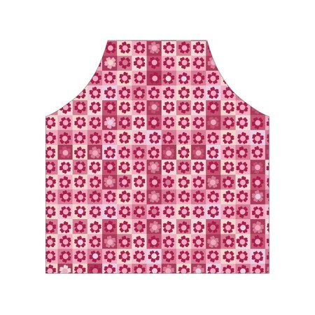 Apron kitchen with a photo print "Panel in a flower", adjustable, size OS-2