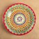 Plant of Rishtan ceramics "Patterns", 28 cm, multi -colored mix