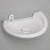Olympia's bathroom set, white color