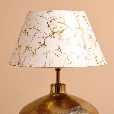 Richelleeper "Richard" 1x60W, E27 golden 35x35x45 cm-2