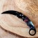 Knierambit Knock Terminator 17.5cm, 78mm/2.5mm blade