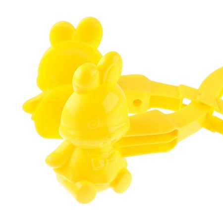Snow-skies-sandpole "Bunny", Mix colors-4