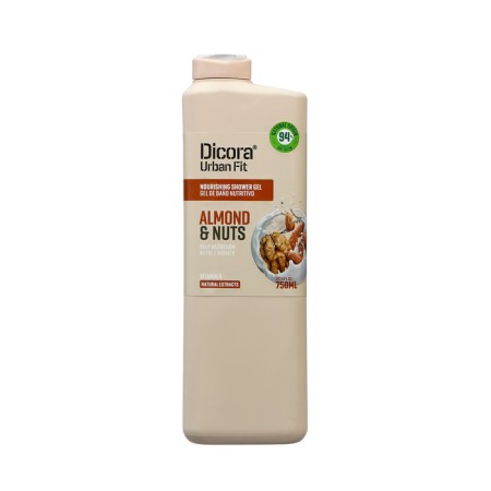 Shower gel Dicora "almonds and nuts", 750 ml