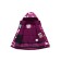 Ski costume for a girl, height 140 cm, raspberry color