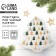 New Year. A stand for a tea bag "Winter Forest", 8.7 x 8.5 cm