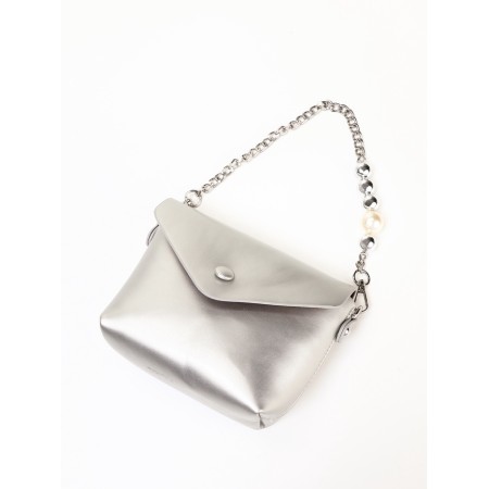 Women's bag, 27*7*12, lightning departure, belt lengths, silver-9