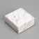 Box for jewelry, packaging, “marble”, 7.5 x 7.5 x 3 cm