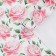 Glossy packaging paper "Pink peonies", 50 x 70 cm