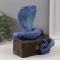 New Year's piggy bank "Cobra on the chest" 20 x 17 x 12 cm.