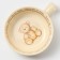 Coconut Coramic "Bear", 550 ml, beige color