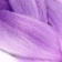 Zumba Kanecalon Two-color, corrugated, 60 cm, 100 g, color light violet/pink (#by44)