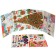 A book with a scretch-layer and reusable stickers "New Year's tasks"