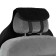 Kit on the seat, natural wool, 145x55 cm, black