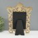 Photo frame Polystone 10x15 cm "Elsas" Golden Patina 27x20 cm