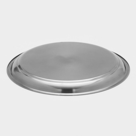 Stainless steel tray “Mayly”, 35 × 3 cm, silver color-2