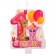 Candles for the cake, gold and silver, 16 pcs., 5 x 6.5 cm.