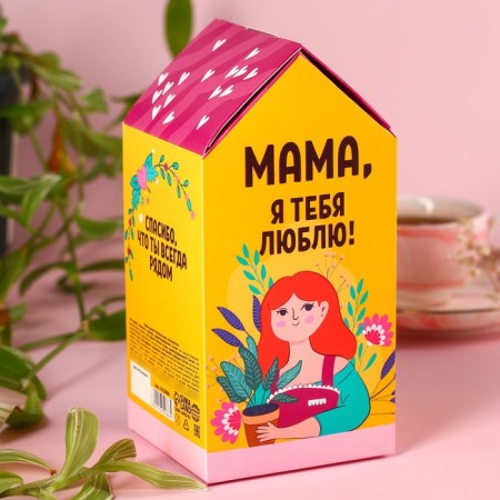Tea in the house "Happiness lives here", 28 pcs. X 1.8 g.-3