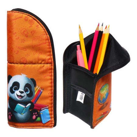 Penal Tubu-Construction, 85 x 210 x 65 mm, soft, fabric, calligrata, PMO 12-20 "Panda"