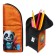 Penal Tubu-Construction, 85 x 210 x 65 mm, soft, fabric, calligrata, PMO 12-20 "Panda"