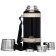 Thermos, 3.2 l, Volume "Master K", with two circles and a strainer, retains heat 72 hours, black