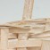 Wicker basket, d21 x 10/34 cm, white, bamboo