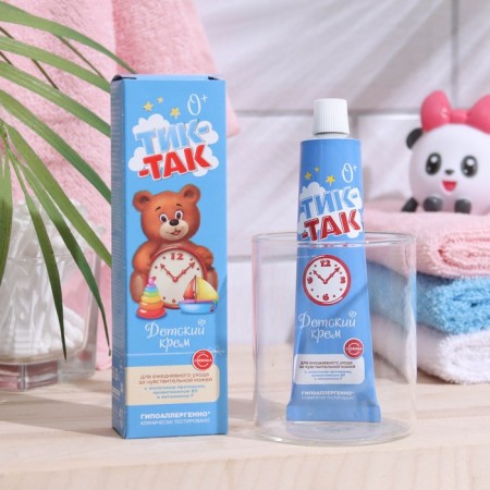 Children's cream "Tik-Tak" with milk protein, provitamin B5 and vitamin F 41 ml.