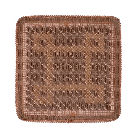 Nova Bright massage capture, bamboo plates, brown with a pattern-2