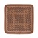 Nova Bright massage capture, bamboo plates, brown with a pattern