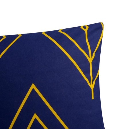 Pillowcase Ethel "Yellow Lesser" 70x70, 100% cotton, Poplin, 125 g/m2-1
