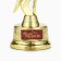 The award figure "Our pride", gold, plastic, 21.5 x 7.5 cm