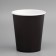 Paper glass "Black" 250 ml, diameter 80 mm