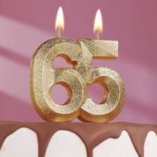 Candle for cake jubilee 