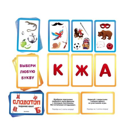 Board Game "Word -Top", 6+-4