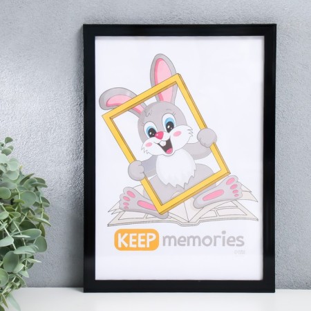 Photo frame Plastic "Format" 21x30 cm, black-1