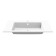 Walked shells Uperwood Megan, 80 cm, rectangular, white matte