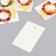 Cardboard "Autumn Wreath" set 10 pcs (5 types) 4x6 cm