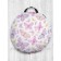 Pillow Siddle "Tender butterflies", decorative, d = 52 cm