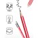 Chernographic pencil with Erichkrause "Extra", HB, Grifel D = 2.2 mm, wood, trihedral in a tube